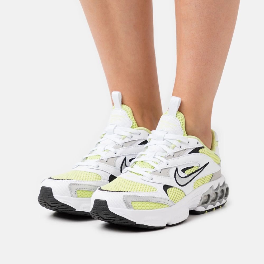 Nike Zoom Air Fire White/Light Lemon Twist/Black/Metallic Silver
